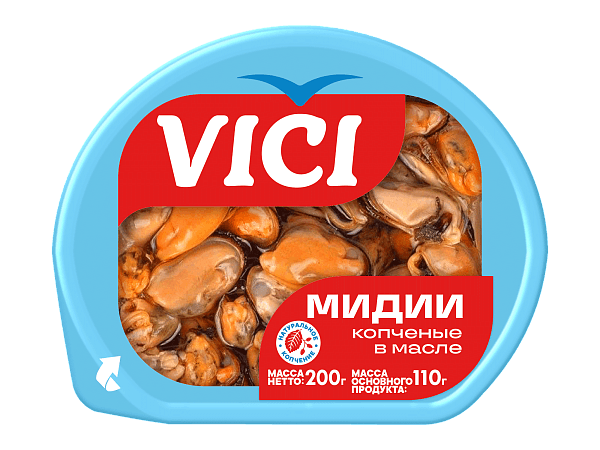 Мидии копченые в масле