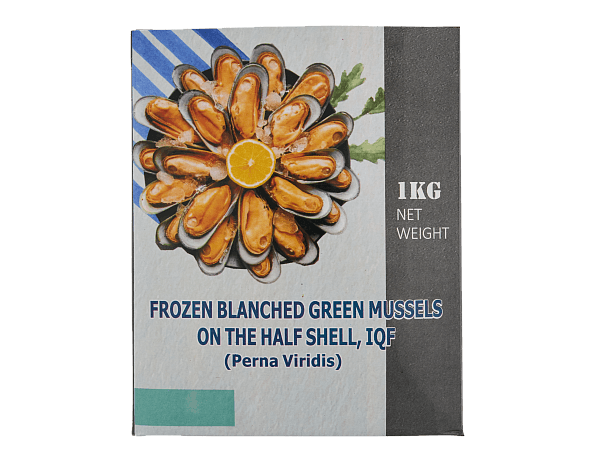 Мидии зеленые 60/80