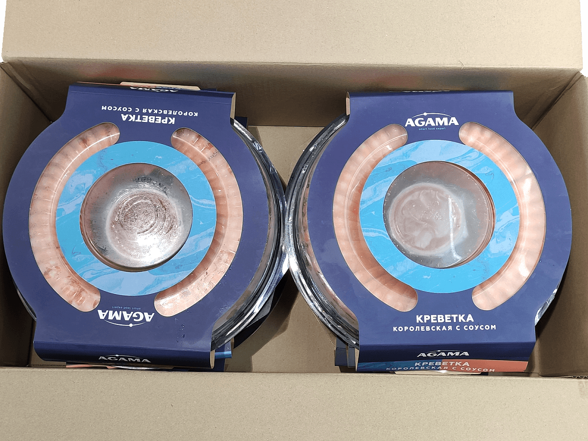 Креветка королевская с соусом