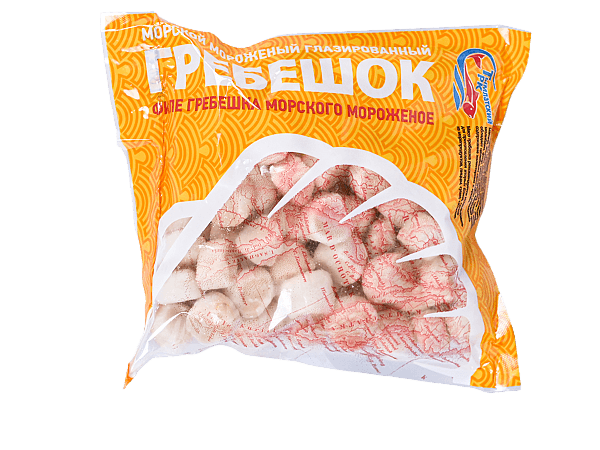 Морской гребешок с/м 100+ IQF 8%