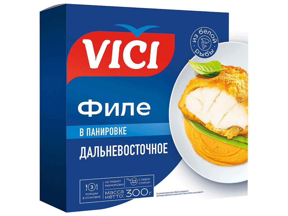 Рыбное филе Дальневосточное в панировке