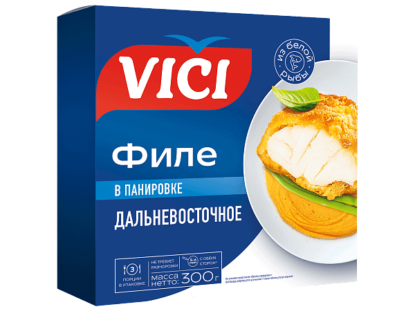 Рыбное филе Дальневосточное в панировке