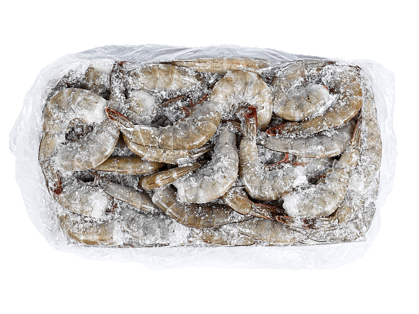 Креветка ваннамей с/м б/г в панц. 26/30, бл. 1,8кг, 2 кат., Эквадор