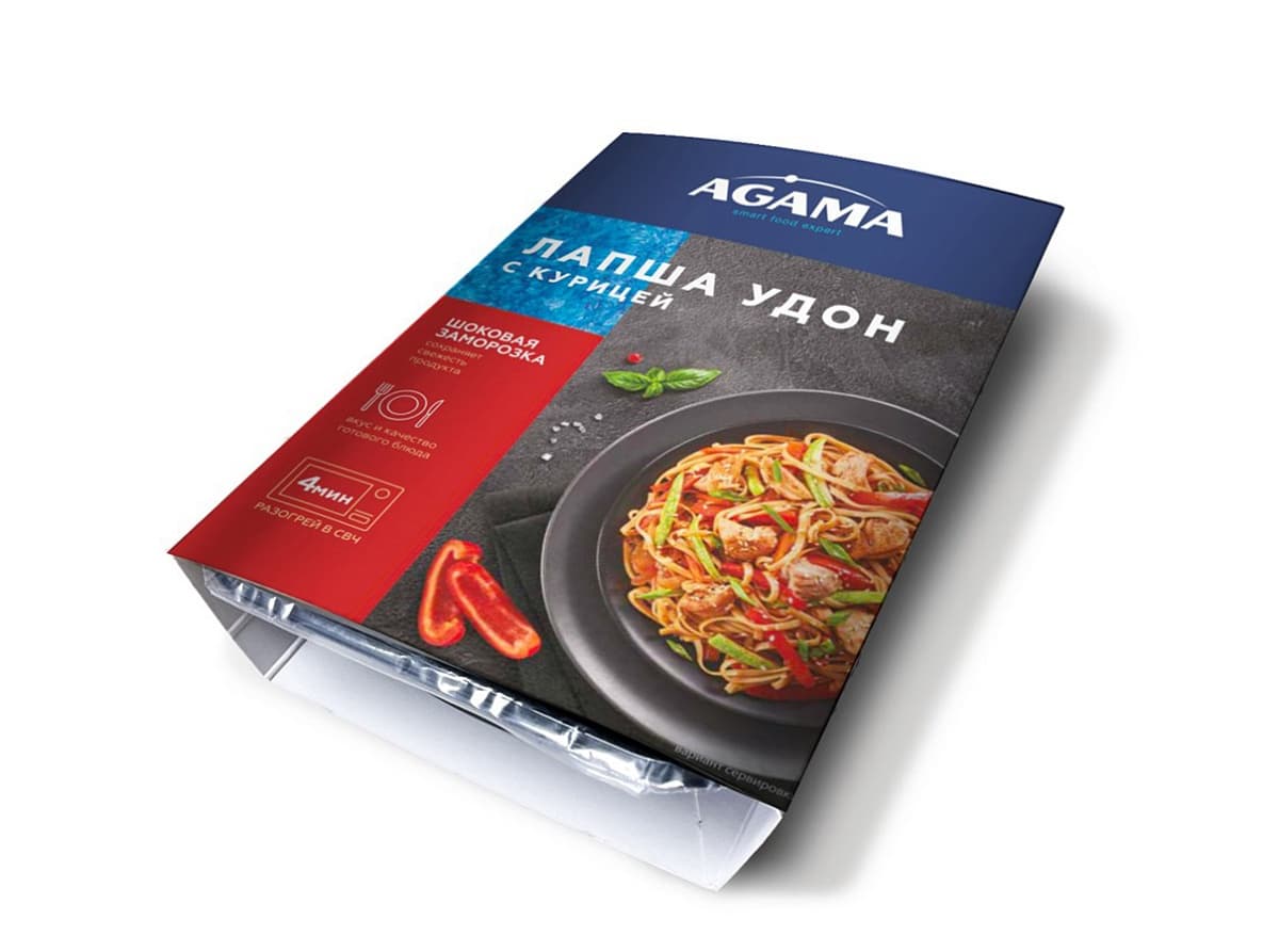 Лапша удон с курицей