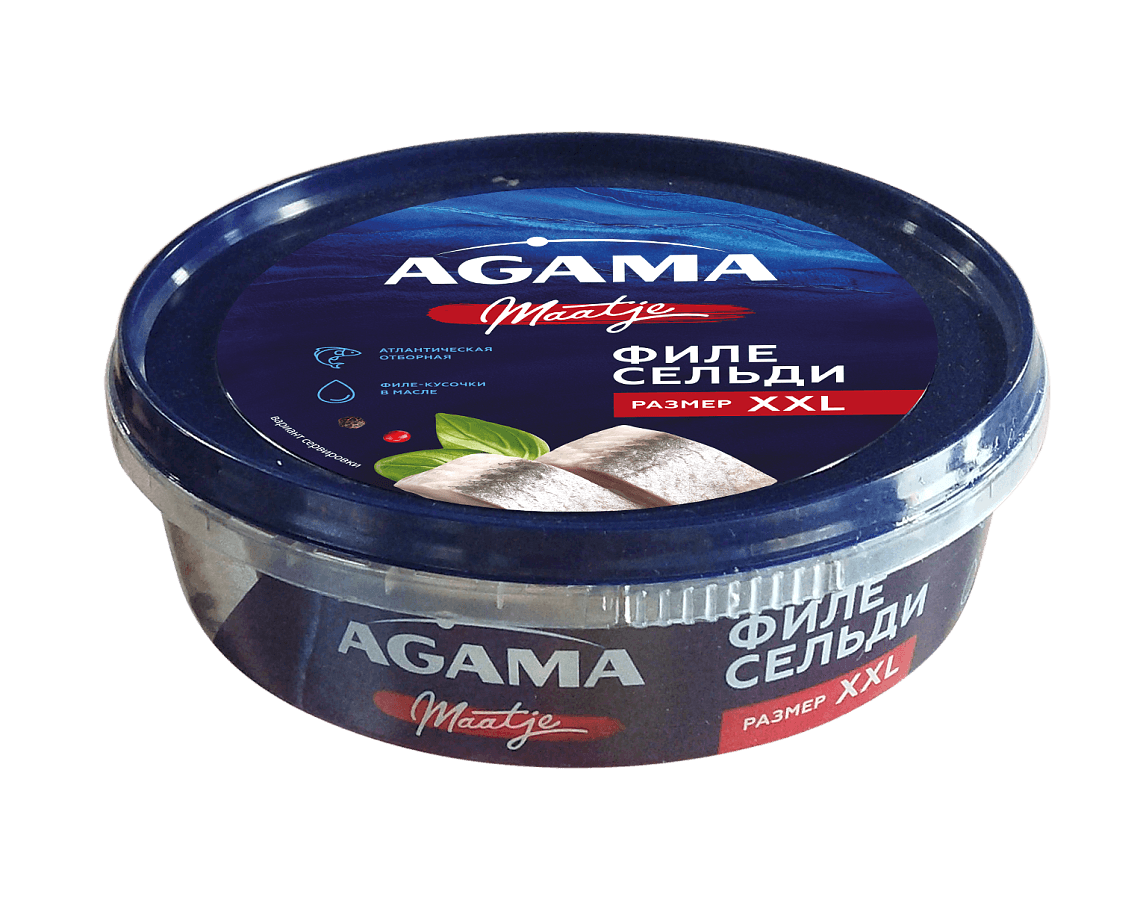 Сельдь атлантическая отборная филе-кусочки