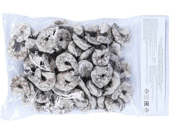 Креветка ваннамей с/м очищ. без вены 21/25, IQF 1кг, Эквадор