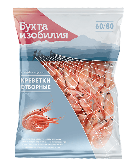 Креветки отборные 60/80