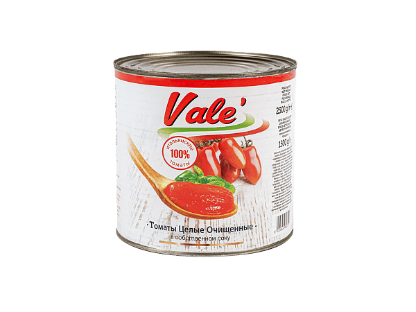 Томаты целые очищенные Pelati в с/с 2,5кг