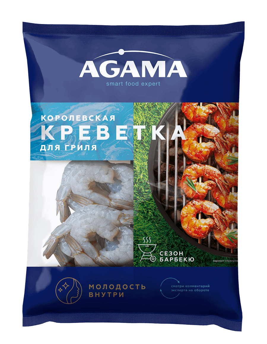 Королевская креветка для гриля
