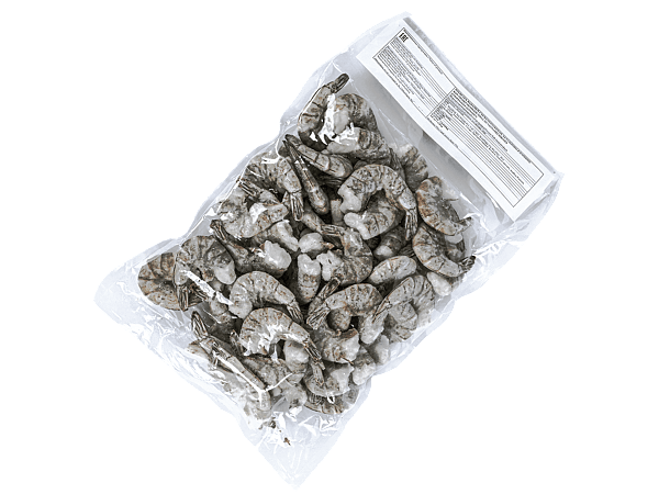 Креветка ваннамей с/м б/г в панц. 26/30, IQF 1кг, Эквадор