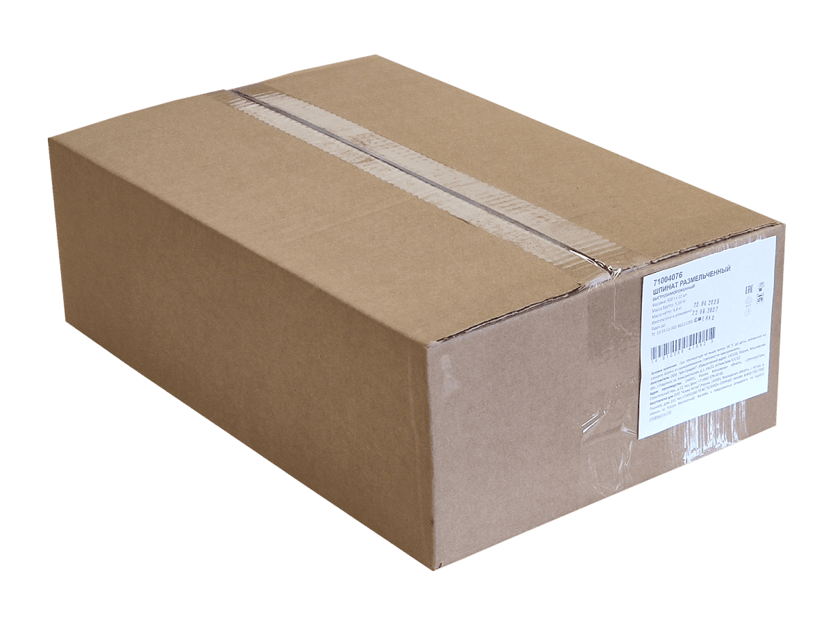 Шпинат размельченный