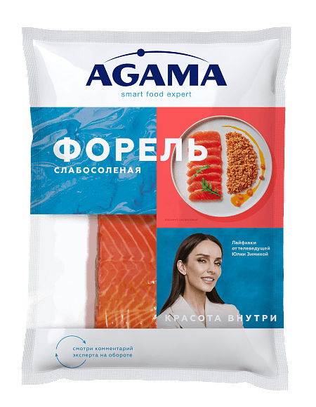 Форель слабосолёная