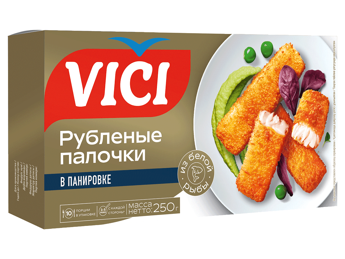 Рыбные палочки рубленые