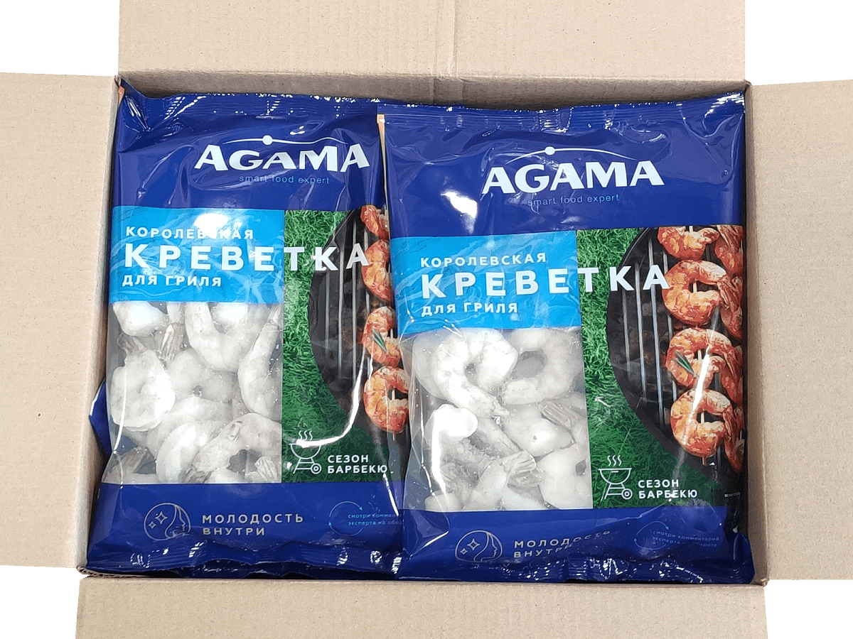 Королевская креветка для гриля