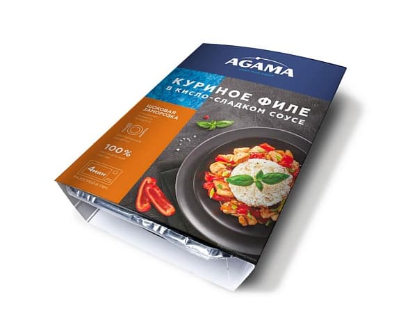 Куриное филе в кисло-сладком соусе