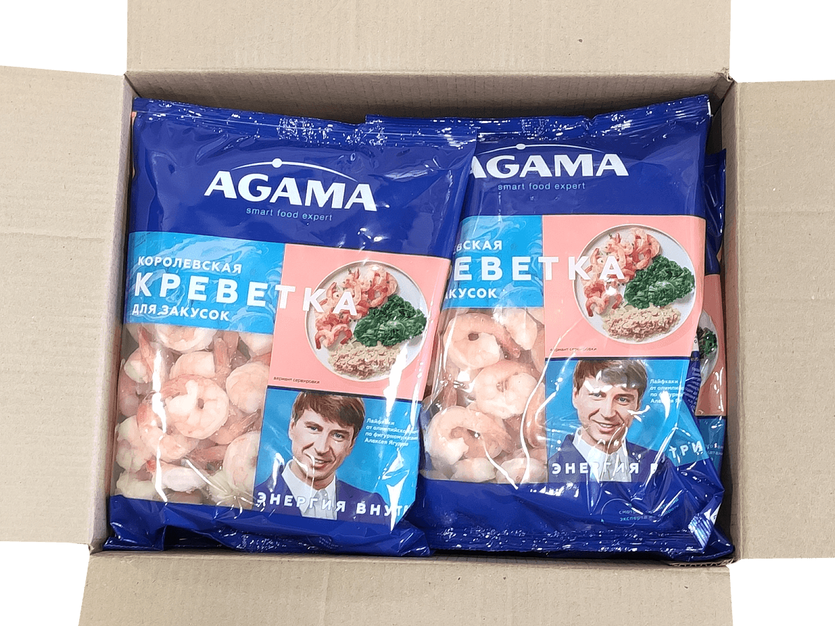 Королевская креветка для закусок