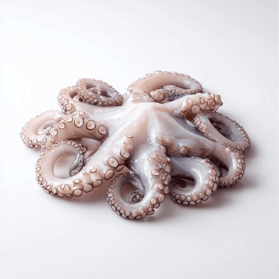 Осьминог целый с/м очищенный 3-4кг, Марокко