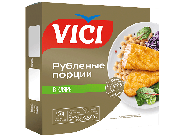 Рубленые порции в кляре