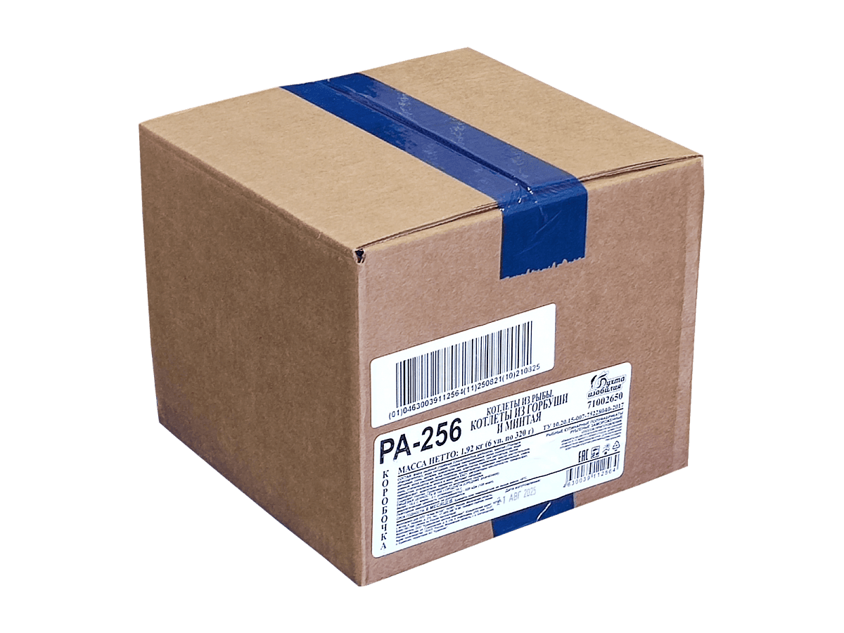 Котлеты из горбуши и минтая