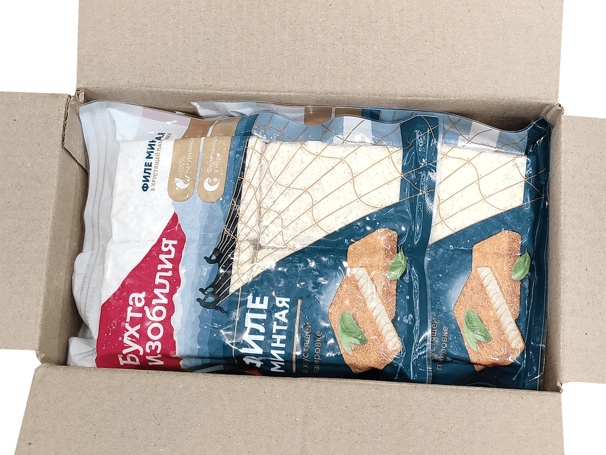 Филе минтая в хрустящей панировке