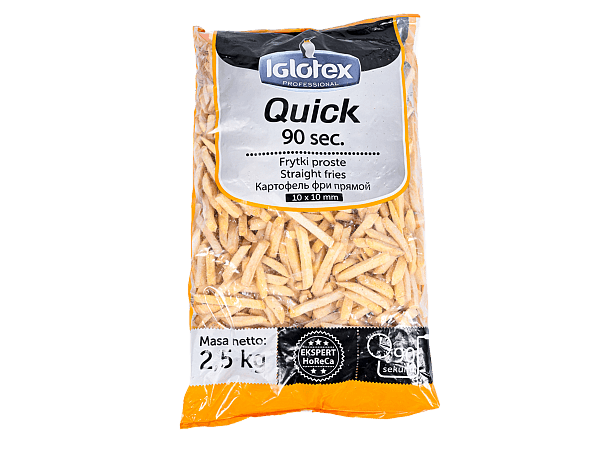 Картофель фри turbo 10х10 без кожуры, Польша
