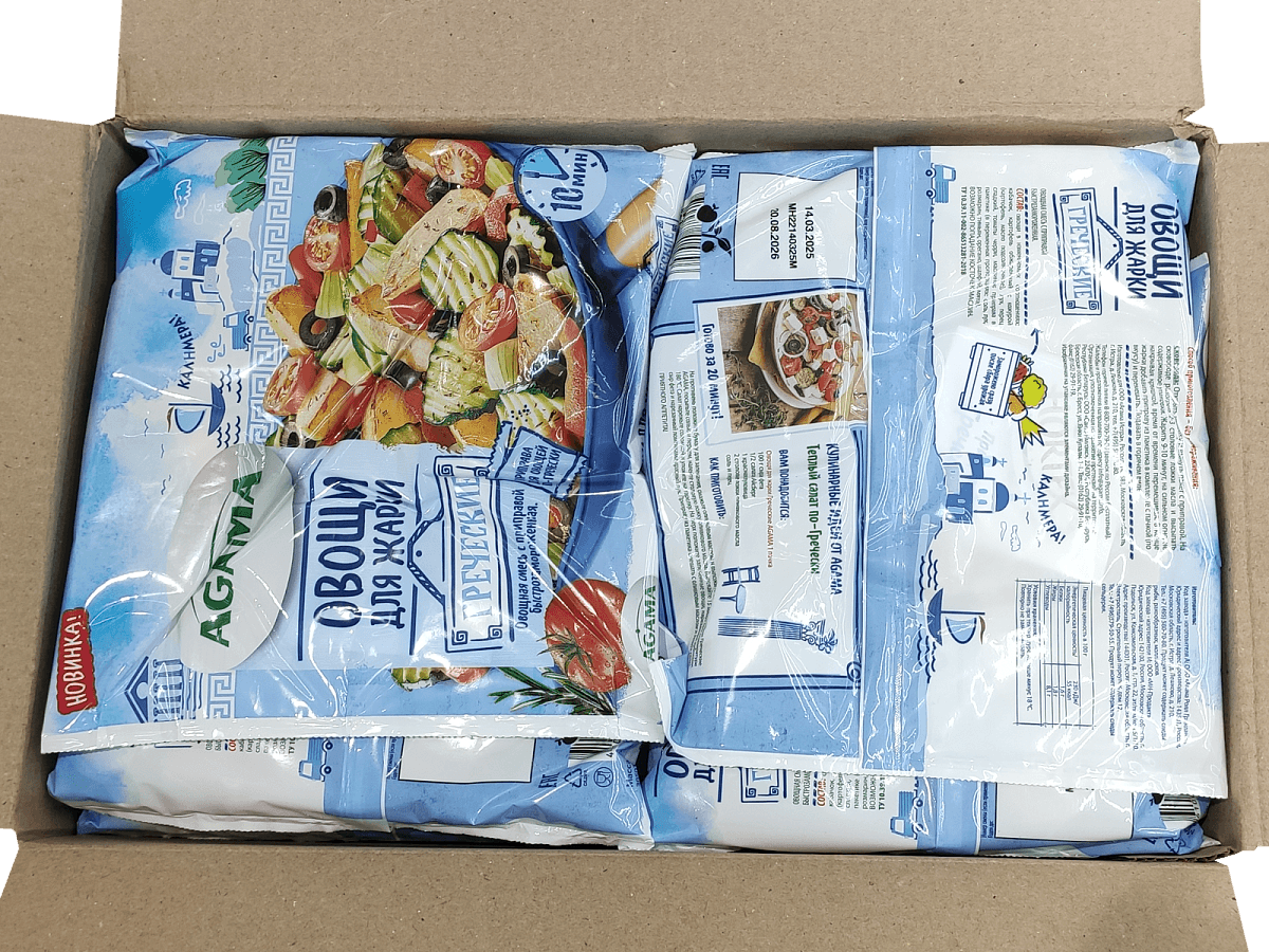 Овощи для жарки греческие