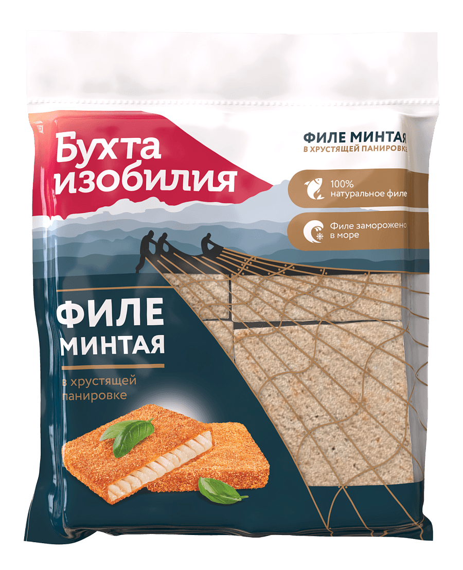 Филе минтая в хрустящей панировке