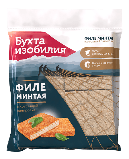 Филе минтая в хрустящей панировке