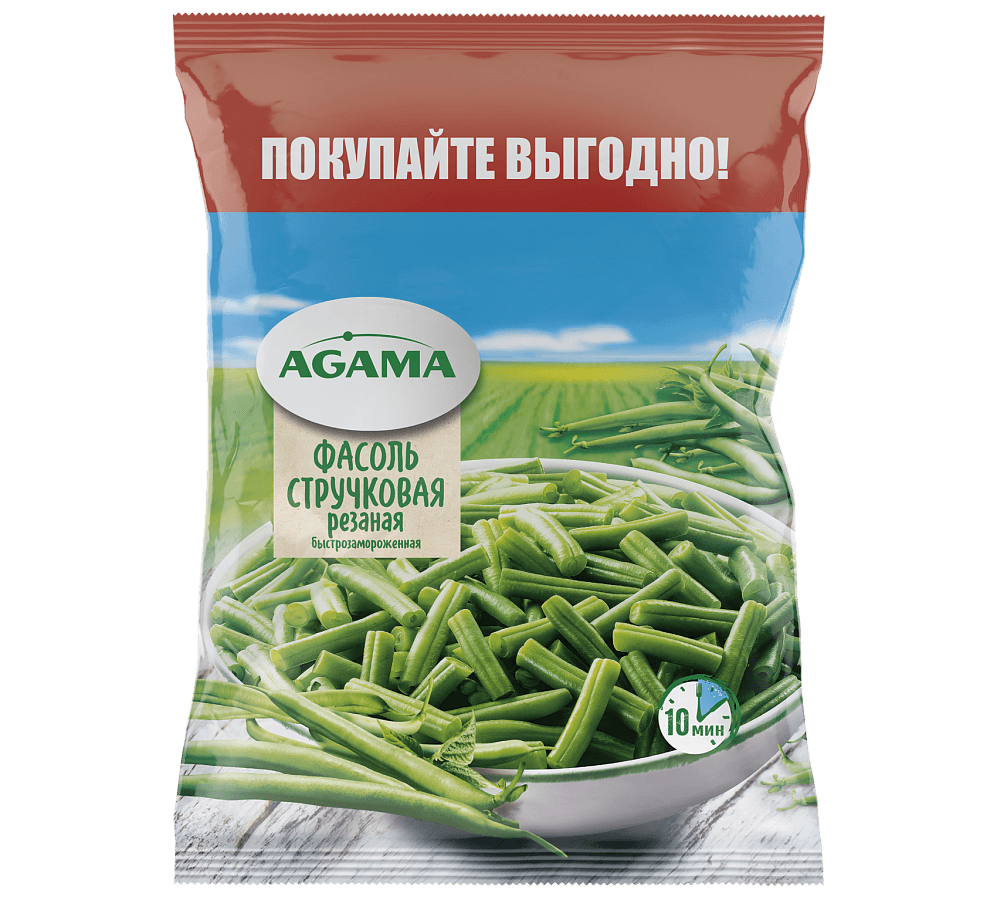 Фасоль стручковая резаная